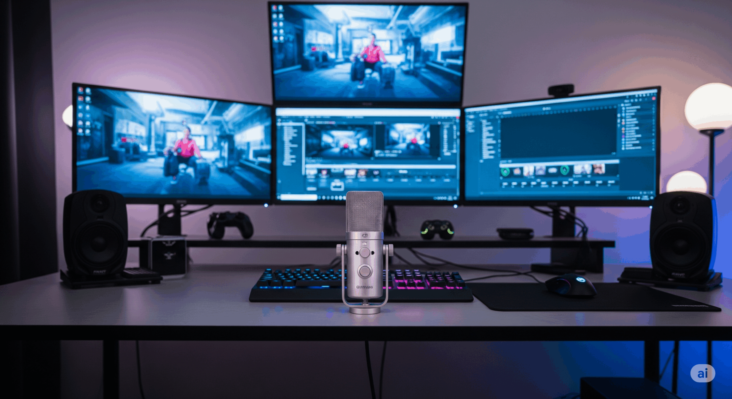 microphone setup